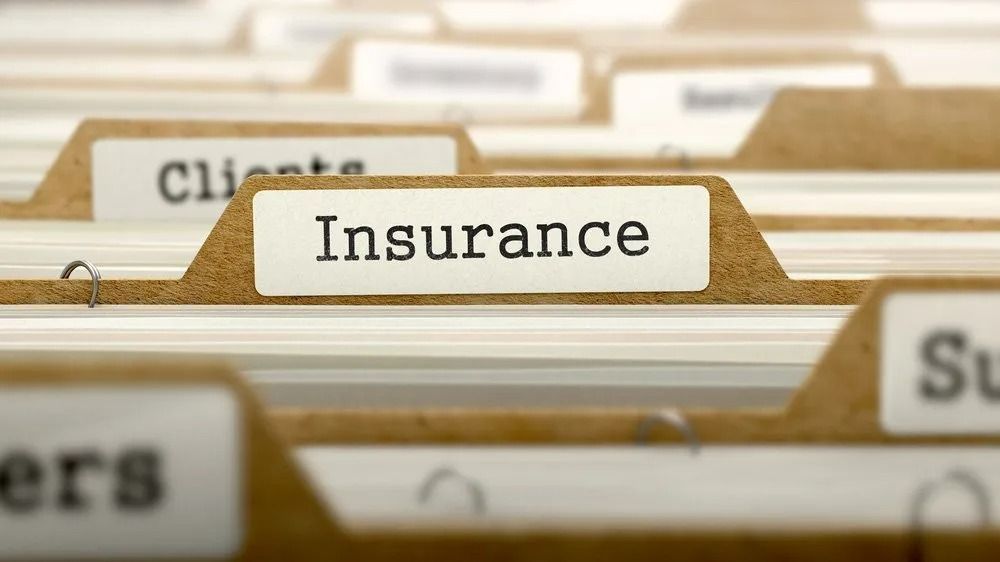 File Folder Labeled Insurance in a Filing Cabinet — SSP Insurance In Rockhampton City, QLD