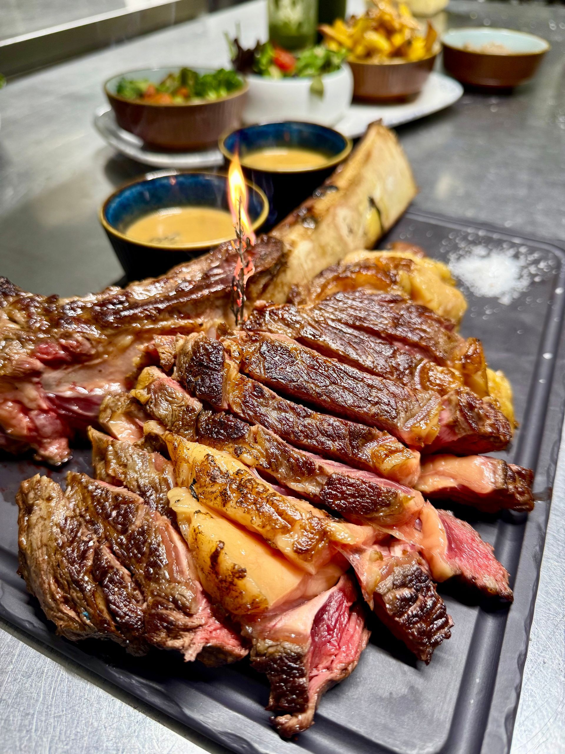 Côte de bœuf.