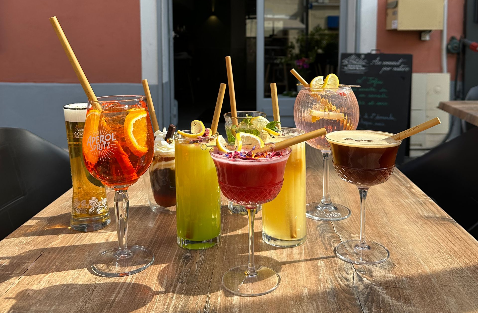 Cocktails.