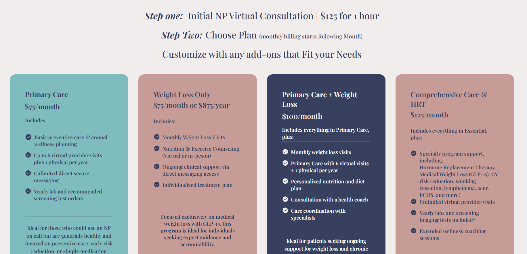 Bennett Integrative Health_Website Design
