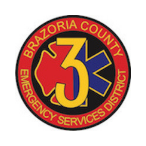 A logo for Brazoria county emergency services district 3