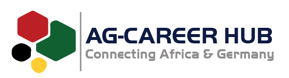 Das Logo für den Ag-Career Hub, der Afrika und Deutschland verbindet