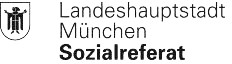 A black and white logo for landeshauptstadt munchen