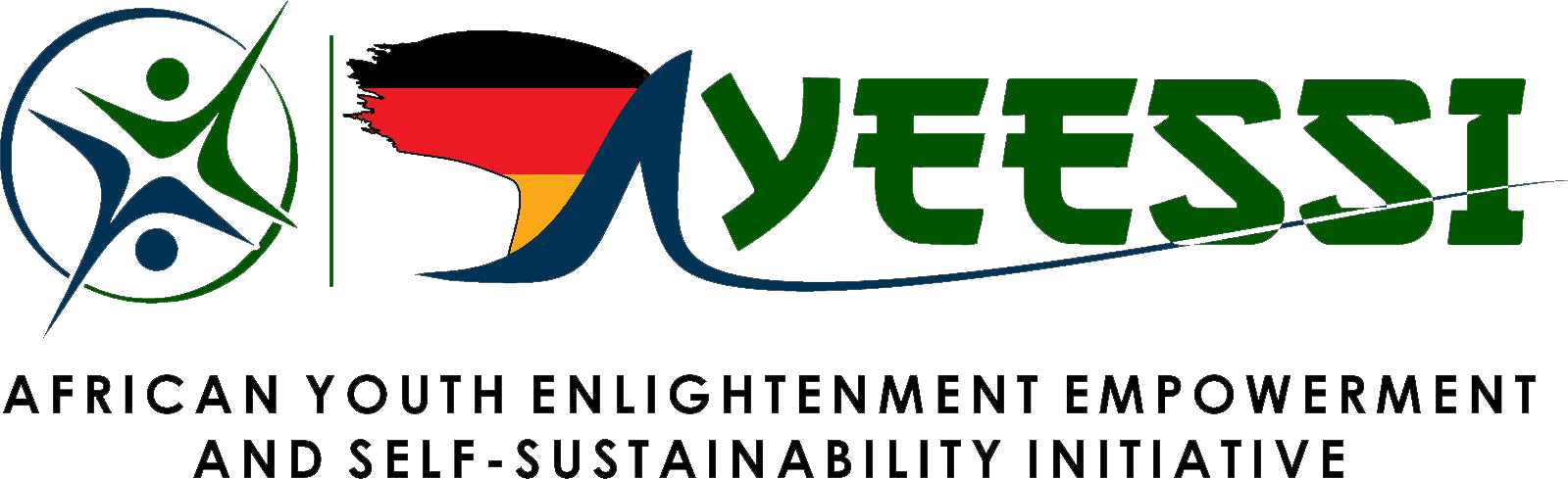 Ein Logo für die Initiative zur Aufklärung, Stärkung und Selbsterhaltung afrikanischer Jugendlicher