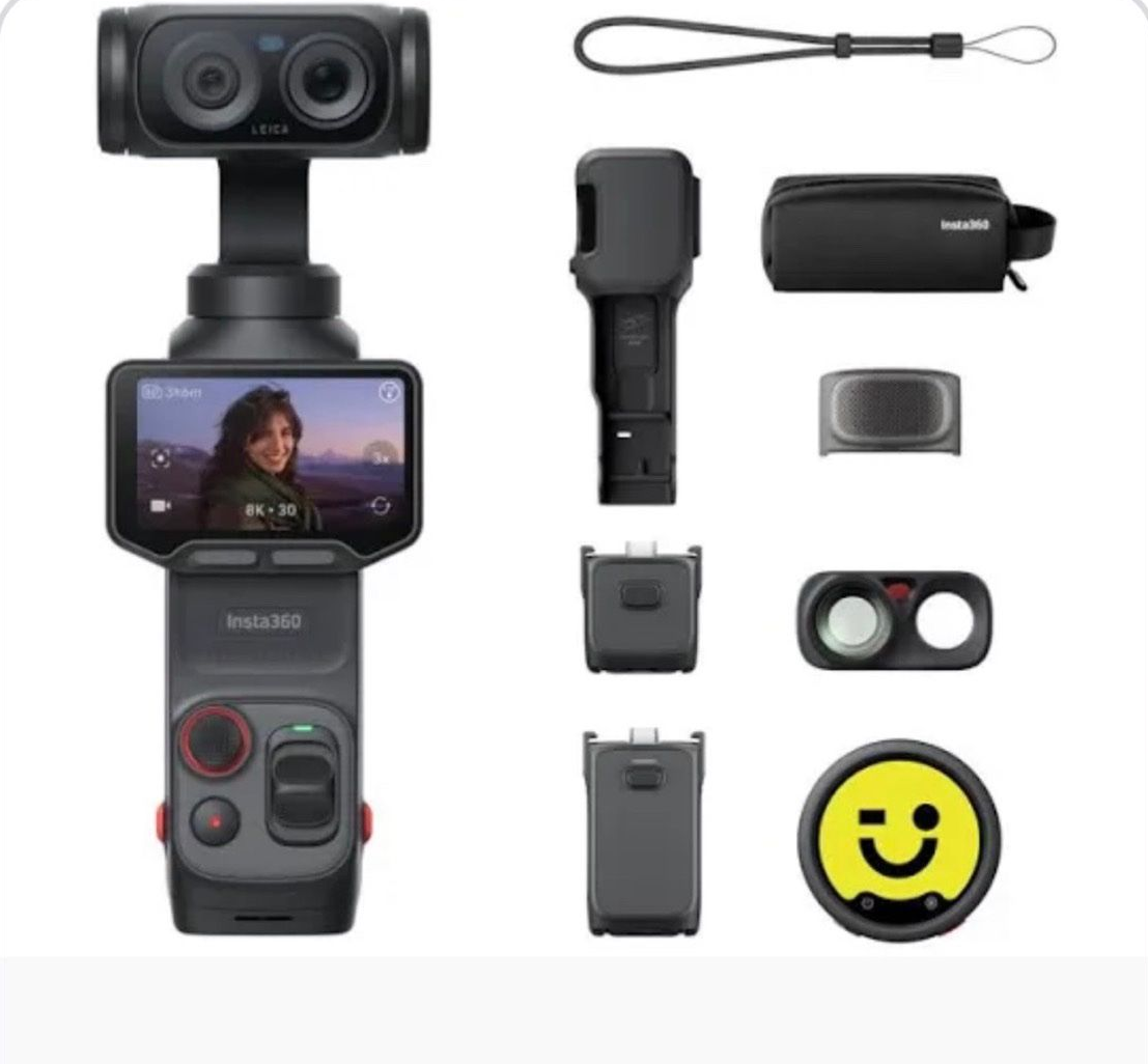 Insta 360 Luna ultra雙鏡頭雲台相機 (創作者套組)