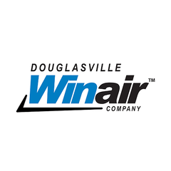 Douglasville Winair Company logo in blue, black, and gray on a white background
