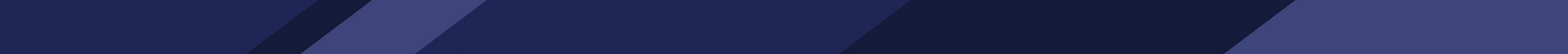 Dark blue geometric banner with layered diagonal shapes and stripes