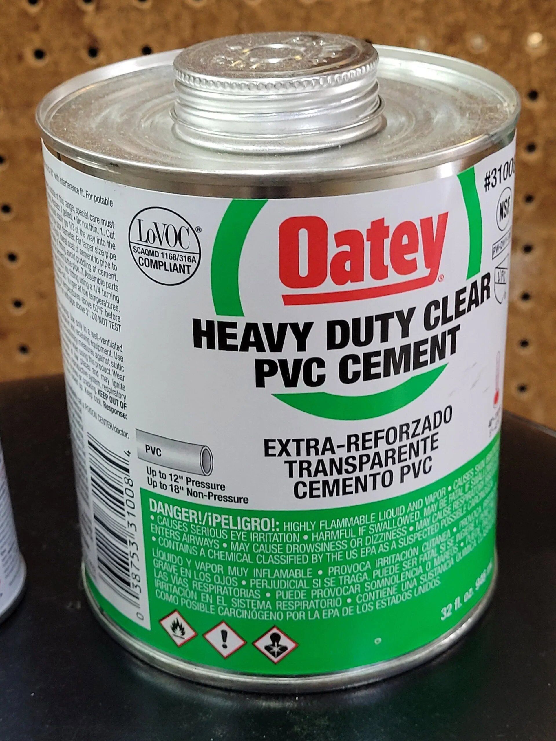 Oatey Heavy Duty Clear PVC  — Hattiesburg, MS — McElhaney Plumbing & Hardware Inc