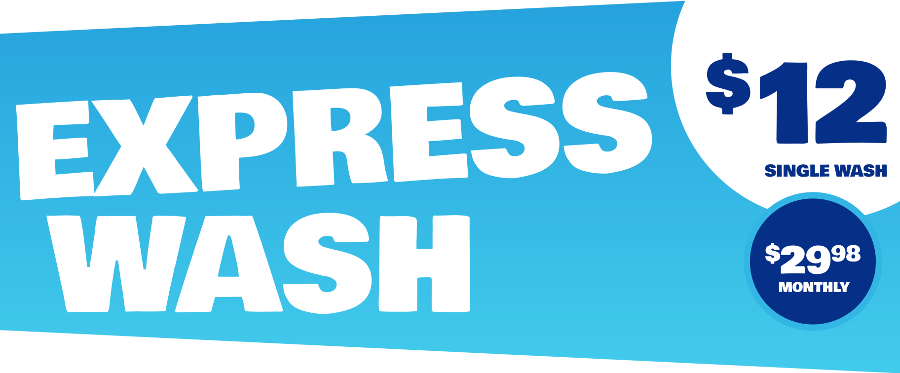 Otto's Express Carwash Menu