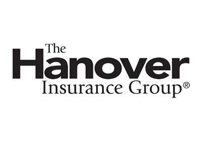 The Hanover Insurance Group logo in black text on white background.