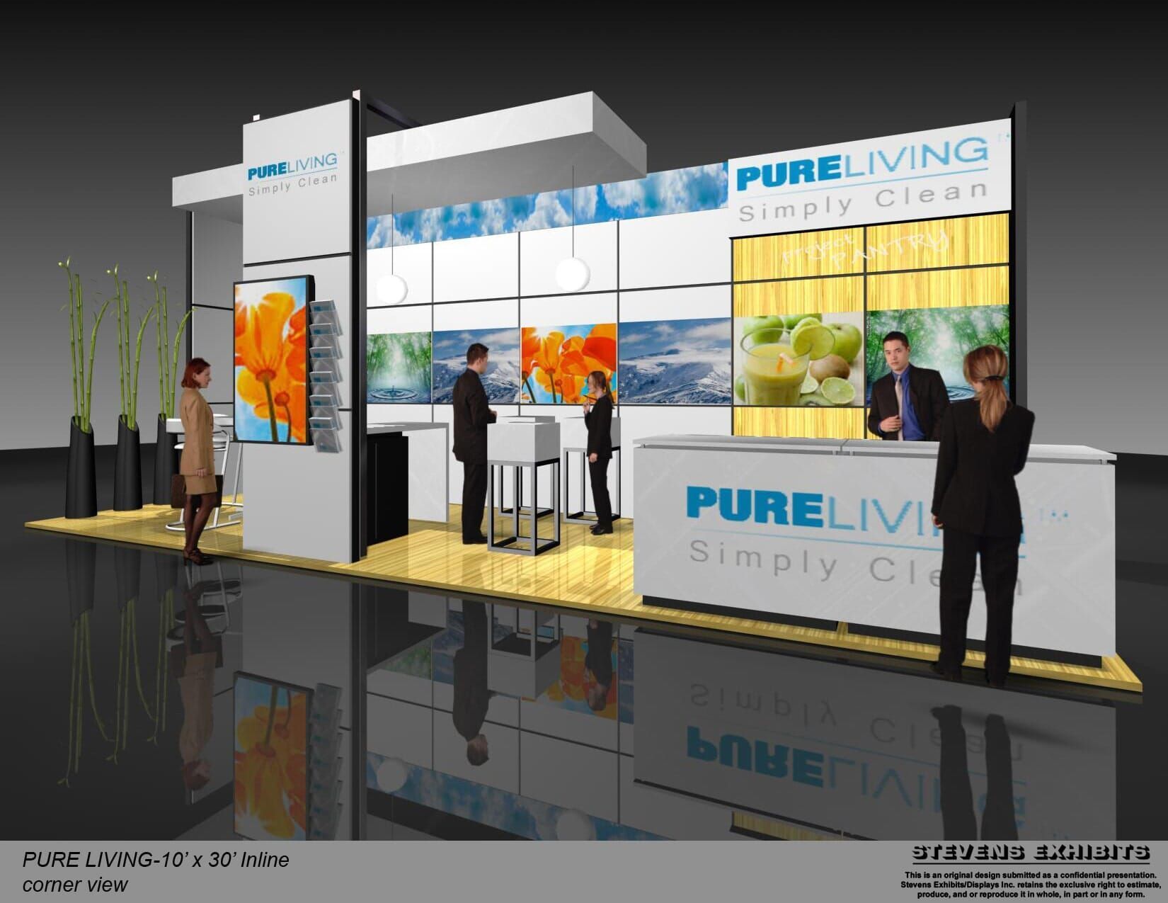 Trade show booth for 