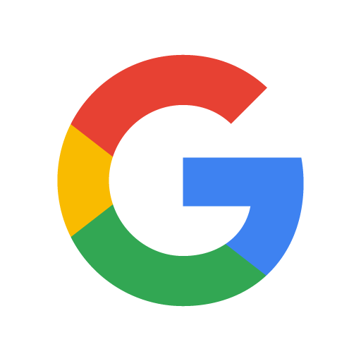 The google logo is a circle with a letter g in the middle.