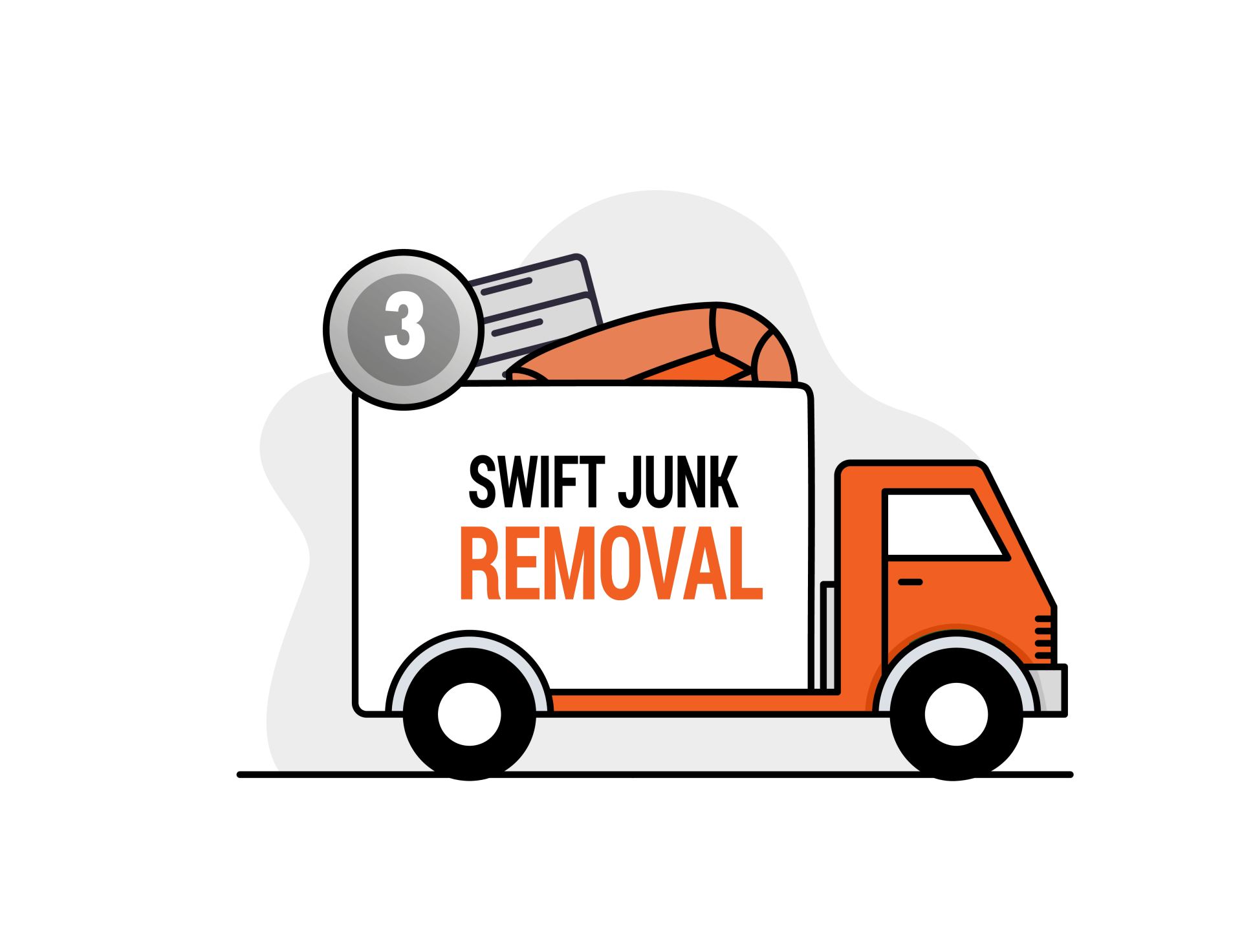 How to remove junk in San Antonio step 3