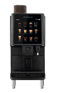 Vitro X1
The Vitro X1 is an elegant and contemporary looking compact coffee machine that has been developed with attention to detail and with the best material finishes and components, which provides it with a unique premium identity and outstanding reliability.
It offers velvety chocolates and the very best and exquisite espresso coffee preparation, from the bean to the cup.
The Vitro X1 brings complete peace of mind in busy coffee service environments with a consumption of up to 150 cups per day.
