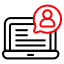 Document with red user icon in the corner