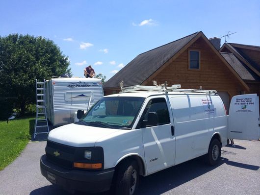 weavers mobile rv service van weavers mobile rv service van