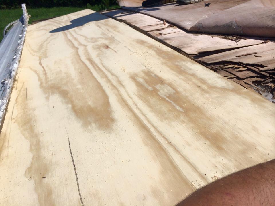Rotted Roof Repair