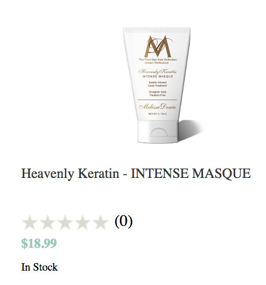 Masques, Leave Ins, and Styling Aids