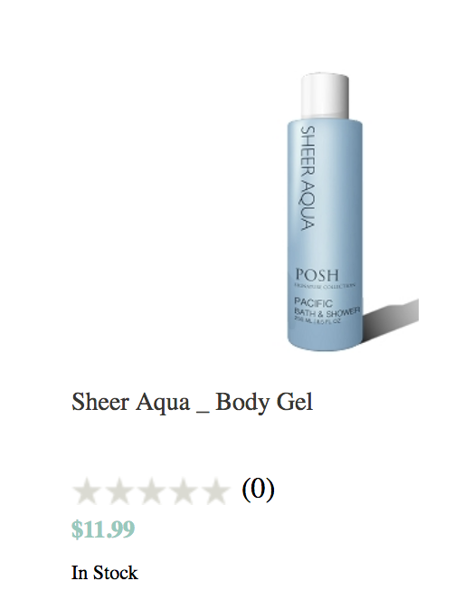 Specialty Products