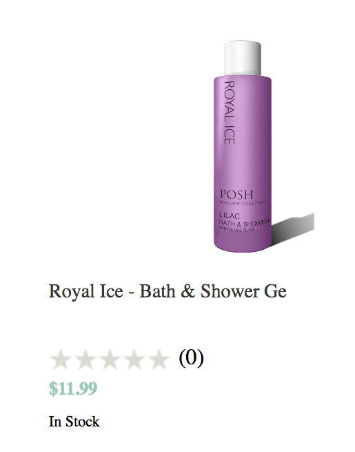 Specialty Products