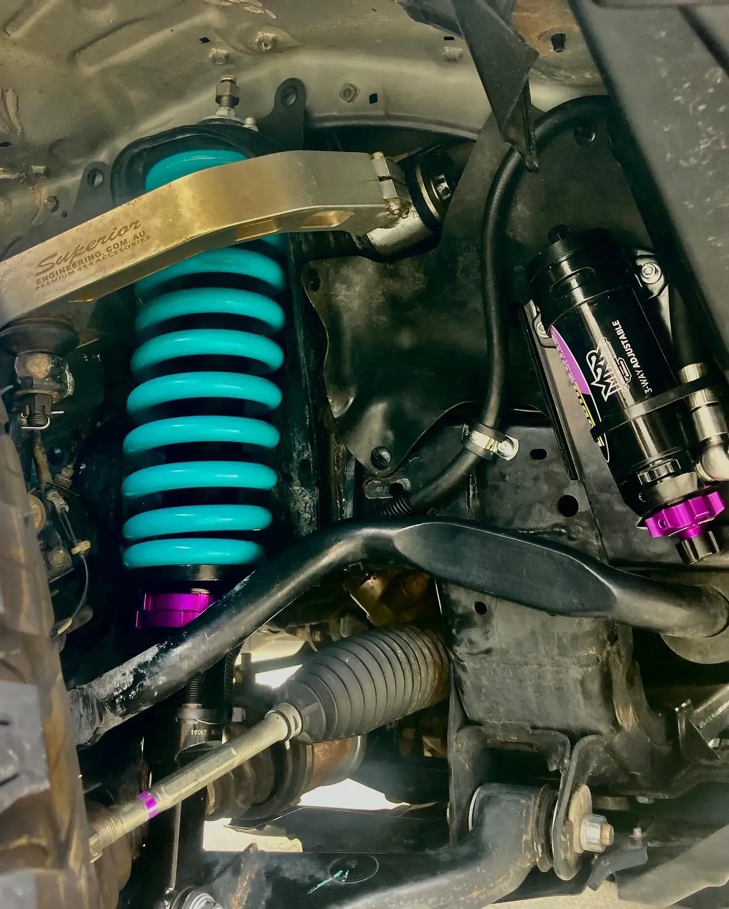  Lifted Suspension and Large Tires Parked Outdoors — Bay City A1 Tyres in North Geelong, VIC