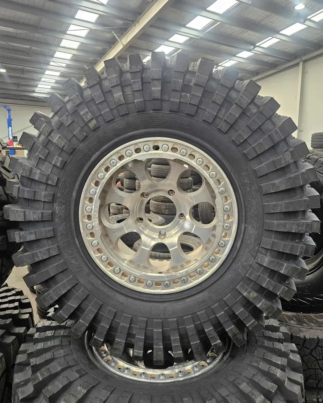 Off-Road Tire on Black Method Race Wheels Rim — Bay City A1 Tyres in North Geelong, VIC