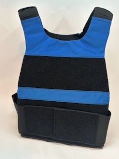 weighted workout vest Blue