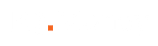 Small orange square centered on a white background