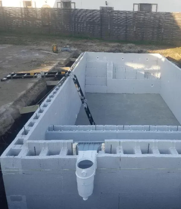 chantier piscine