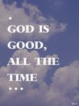 A picture of a cloudy sky with a quote that says 