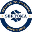 A service to mankind logo for sertoma since 1912