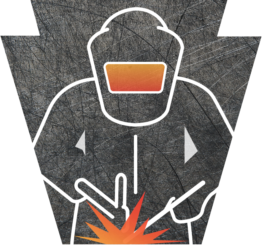 717 metal fabrication logo