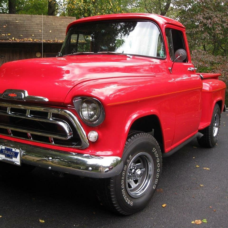 red chevy metal
