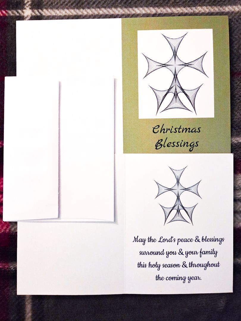 Fleetis Originals Greeting Card set featuring "Peace" original artwork