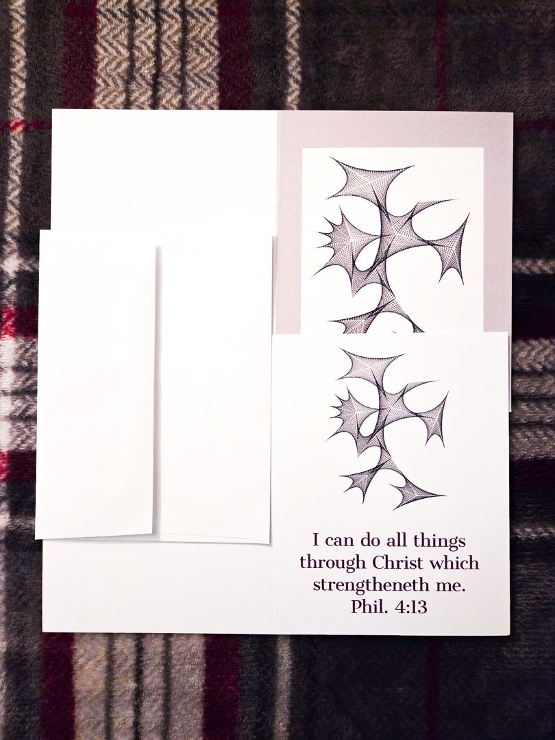 Fleetis Originals Greeting Card set featuring "Scorpion Man" original artwork