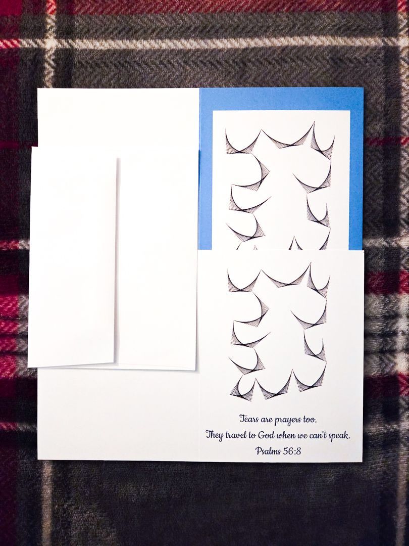 Fleetis Originals Greeting Card set featuring "Untitled" original artwork