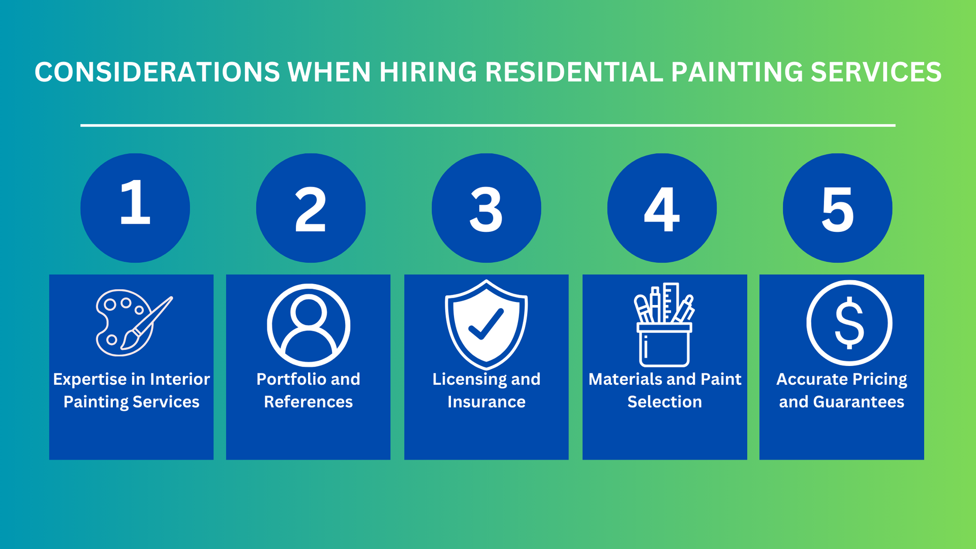 residential painting services