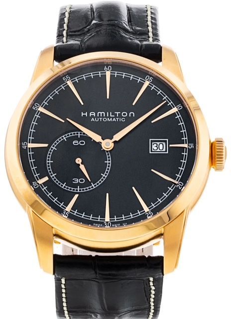 Hamilton Railroad Gold IP Plating Automatic Movement Watch. 