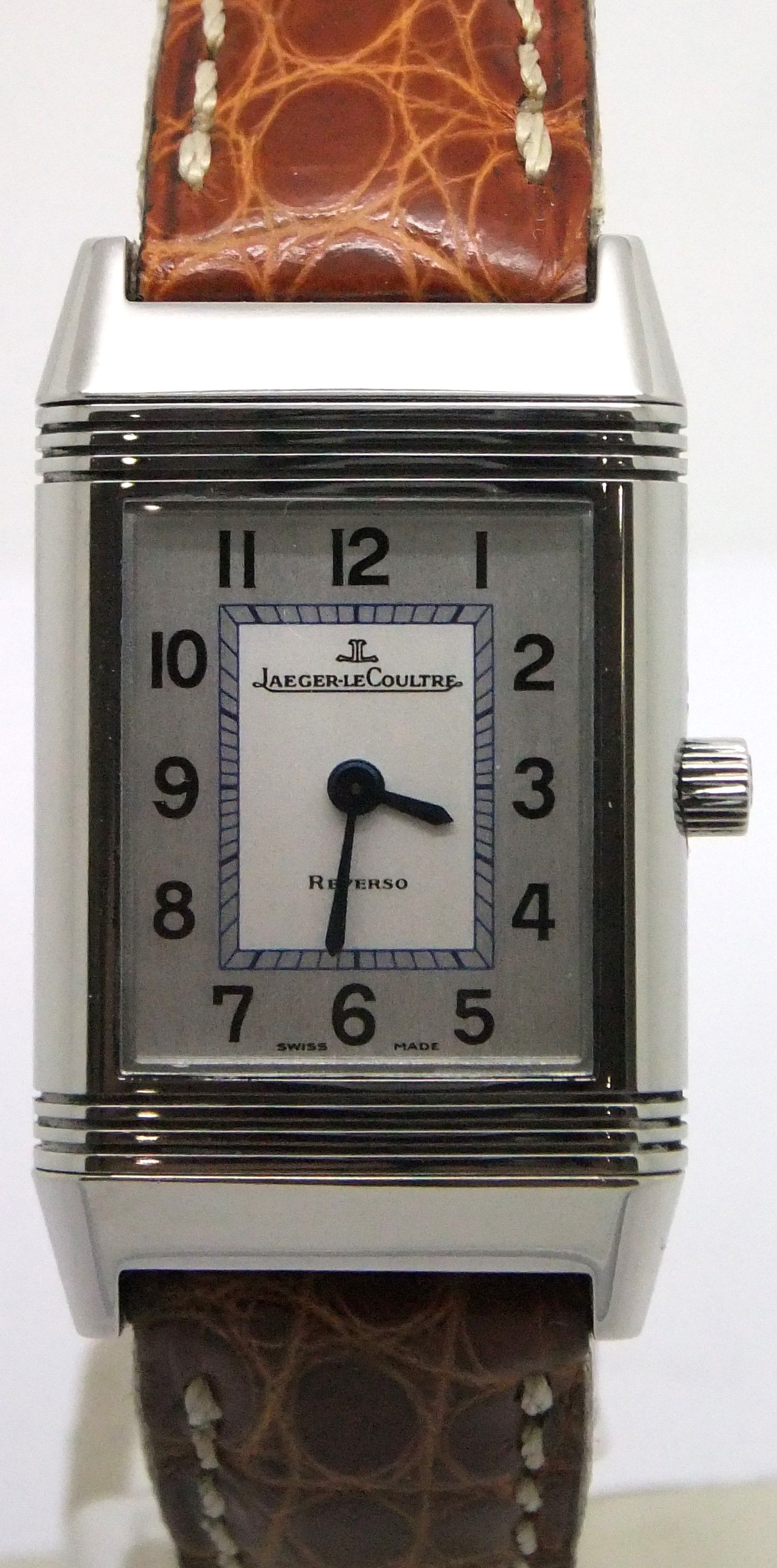 Ladies Jaeger LeCoultre Reverso Stainless Steel Quartz Watch