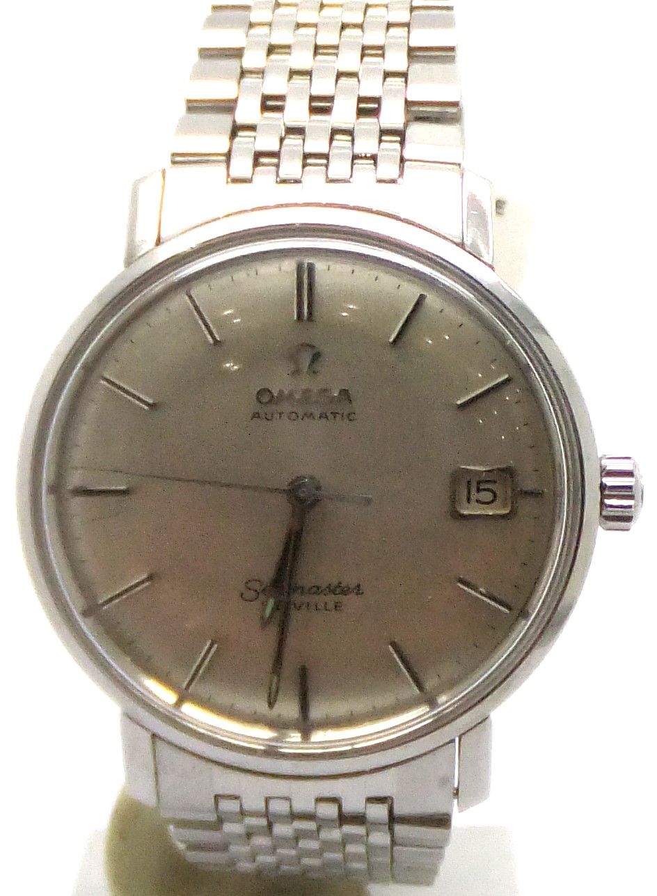 Vintage Omega Seamaster DeVille Bracelet Automatic  movement watch. 