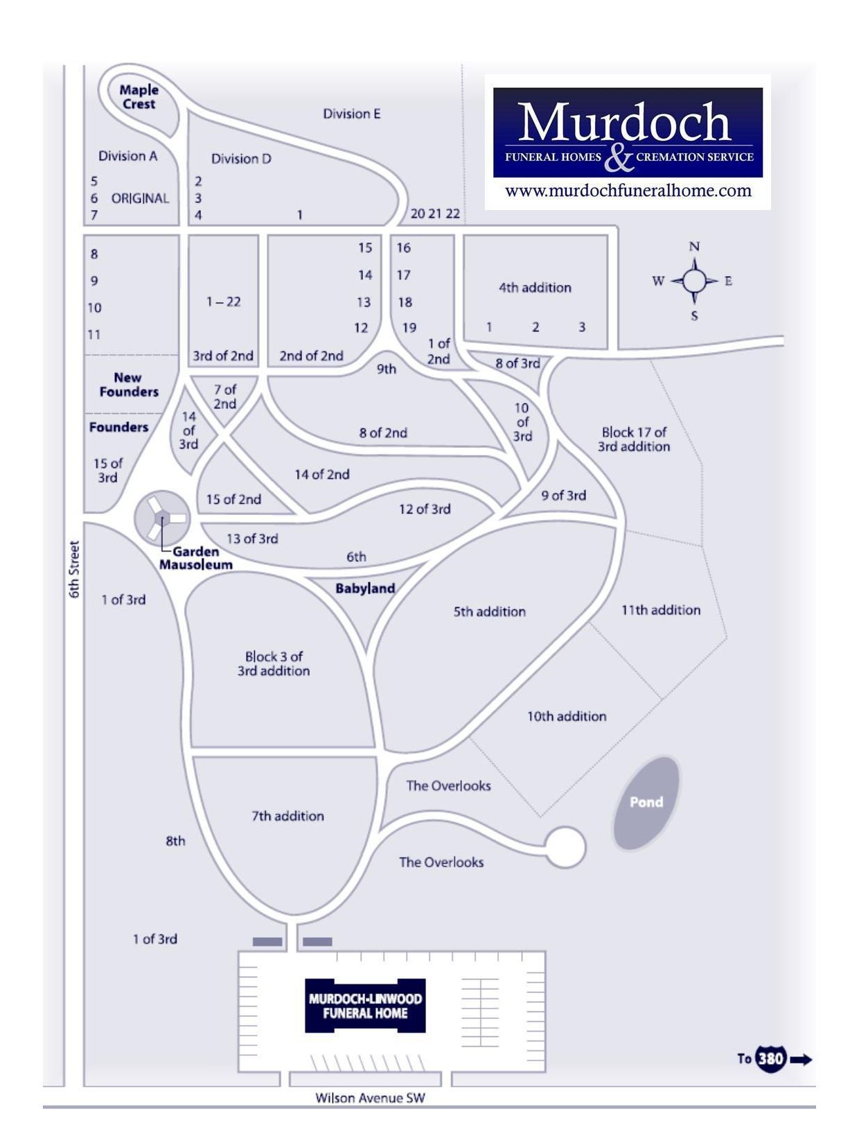 Murdoch university campus map with labeled buildings and paths on a white background