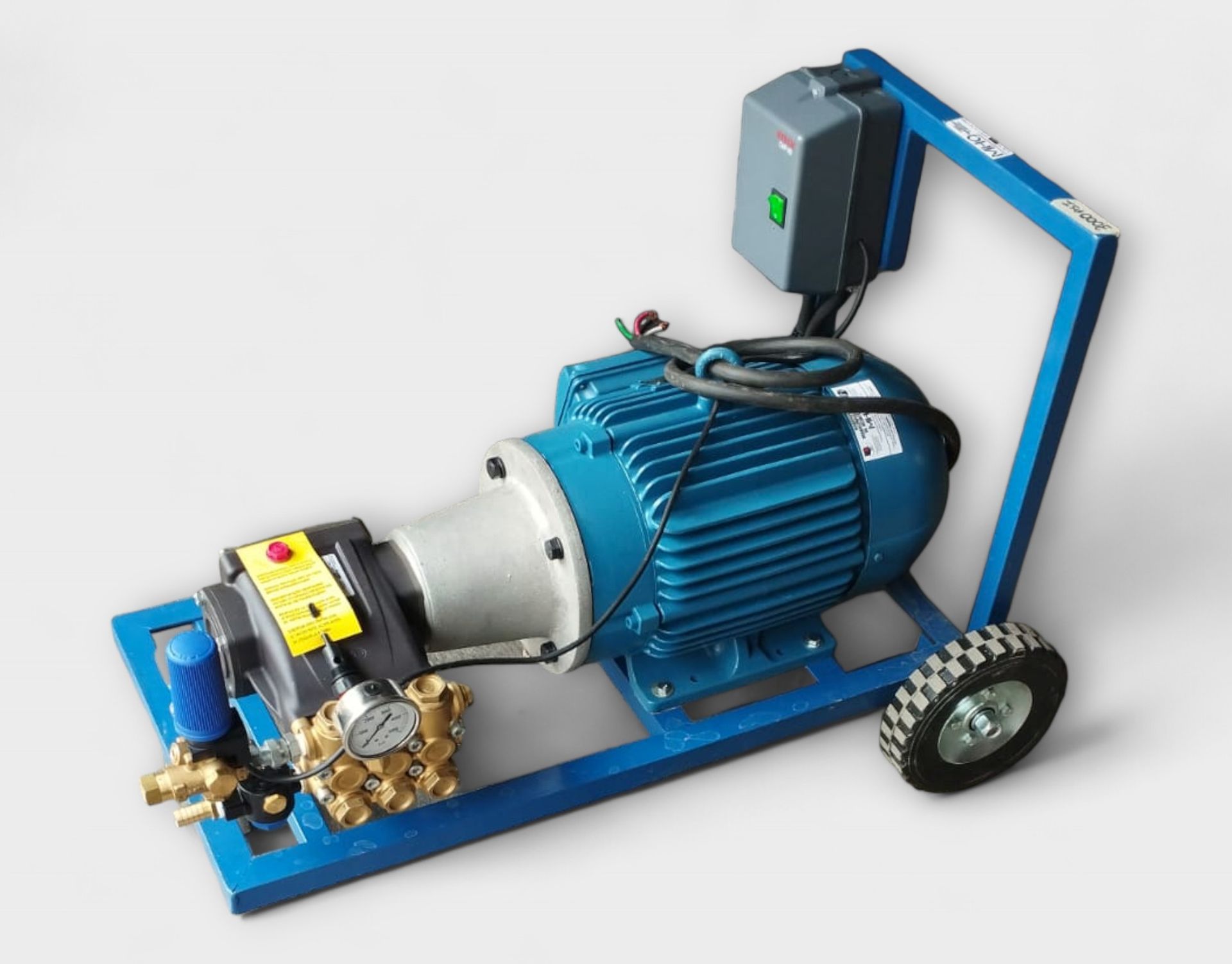 HIDROLAVADORA 7.5HP ELÉCTRICA ALTA PRESIÓN, AGUA FRÍA