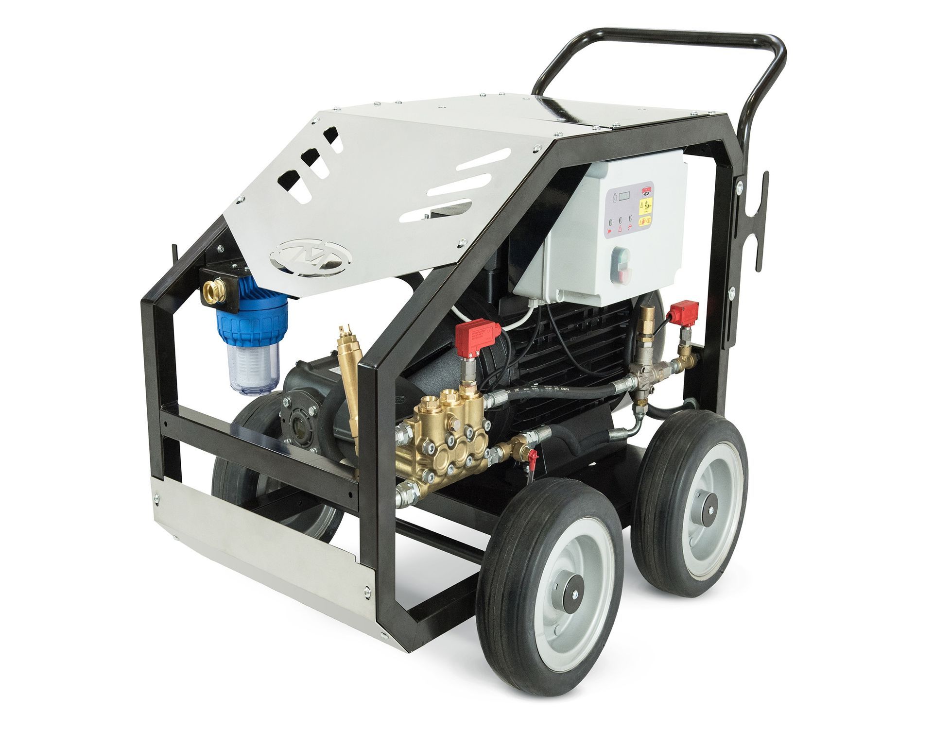 MAZZONI HIDROLAVADORA 30 HP ELÉCTRICA ALTA PRESIÓN, AGUA FRÍA