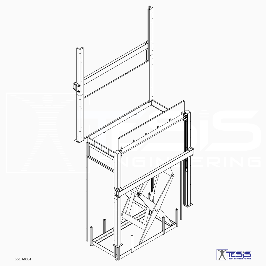 Montacarichi, montacarichi a pantografo, piattaforma elevatrice per magazzini, tavola elevatrice montacarichi, piattaforma di sollevamento a pantografo | Tesis