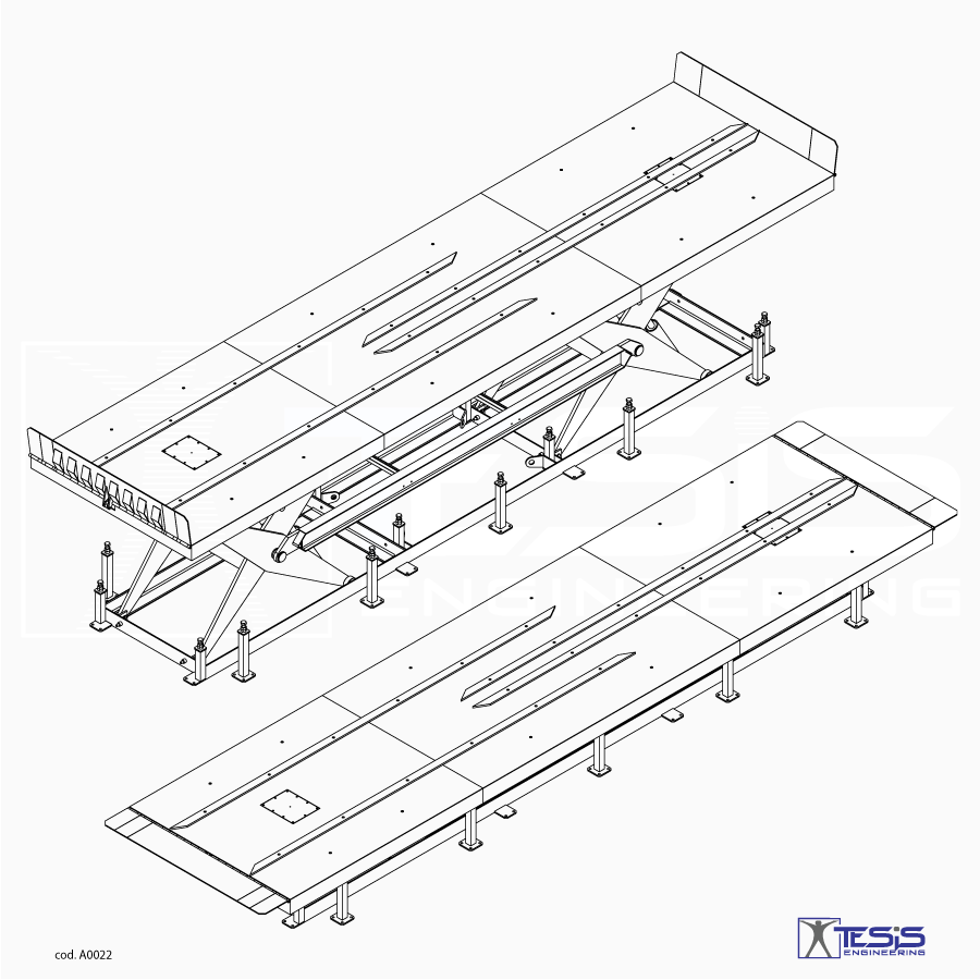 Piattaforma di carico-scarico camion, piattaforma di sollevamento per banchine di carico, tavole elevatrici carico automezzi, piattaforme elevatrici a pantografo, pedane di sollevamento per baie di carico | Tesis