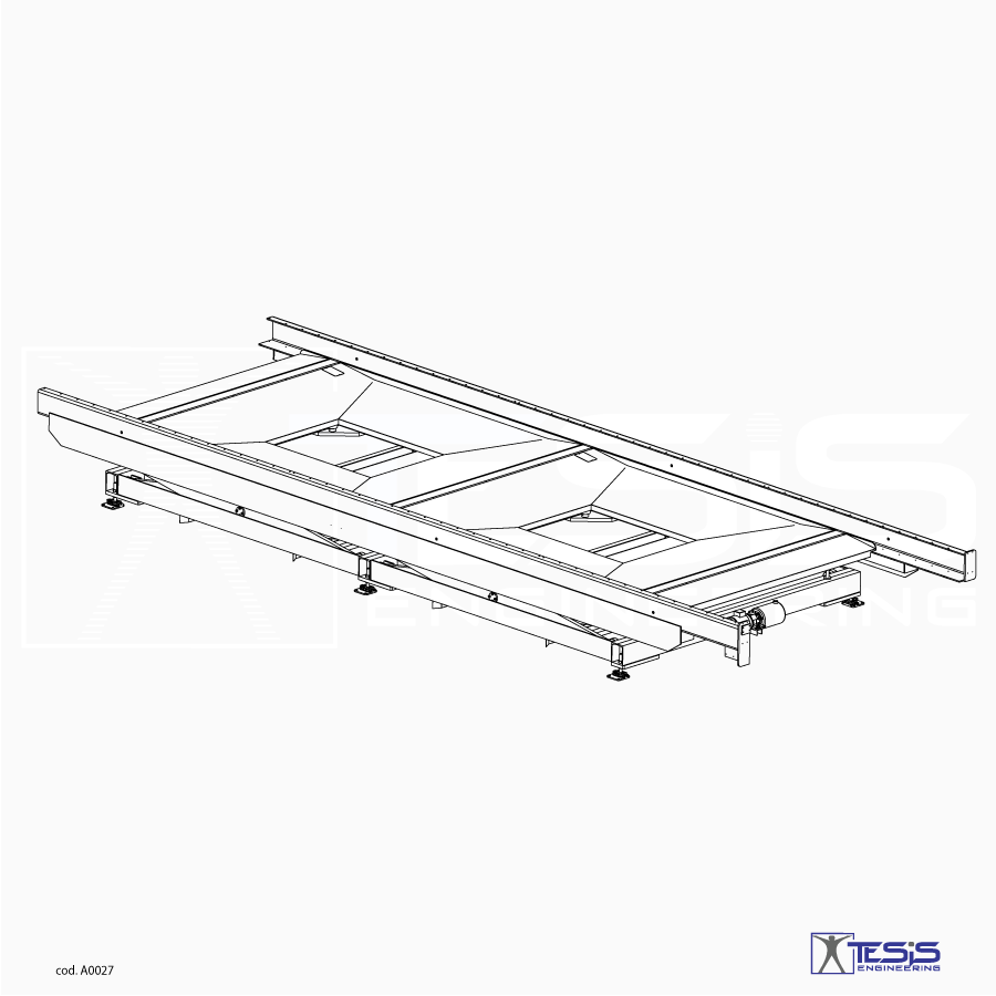 Sistema di cambio pallet per lamiere, piattaforma di sollevamento asservimento linea di taglio, tavole elevatrici industriali, pedane di sollevamento per alimentazione macchine, piattaforme elevatrici a pantografo, cambio pallet liea taglio | Tesis