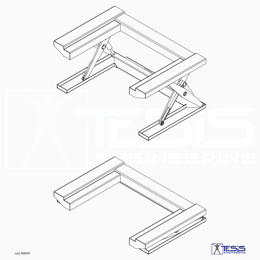 Piattaforma di sollevamento con pianale a U, tavola elevatrice per pallet, piattaforma di sollevamento a pantografo, piattaforma elevatrice industriale, pedana di sollevamento pallet | Tesis