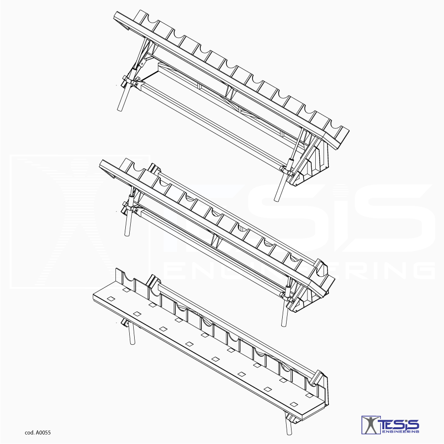 Ribaltatore con piano traslabile, ribaltatore per rotoli, movimentazione bobine, ribaltatore industrial, ribaltatore idraulico | Tesis
