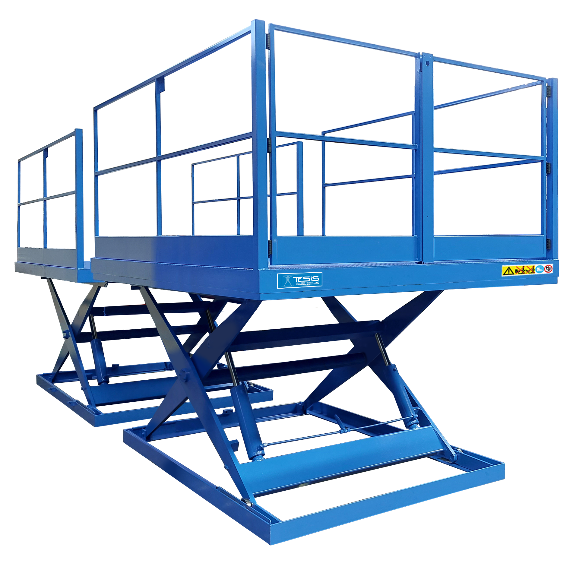 Tavole elevatrici banchine di carico, piattaforme a pantografo per ribalte di carico, piattaforme elevabili, piattaforme di lavoro, elevatori industriali, montacarichi