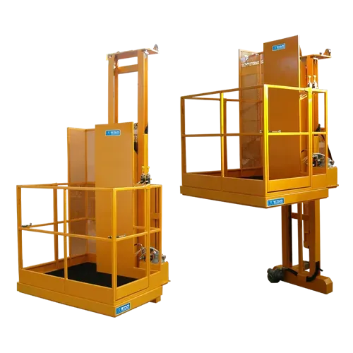 Piattaforma mobile per sollevamento per persone, piattaforma elevabile mobile su guide, piattaforma di lavoro mobile con attacco a parete, piattaforma elevabile mobile per operatore, piattaforme elevabili mobili guidate TESIS